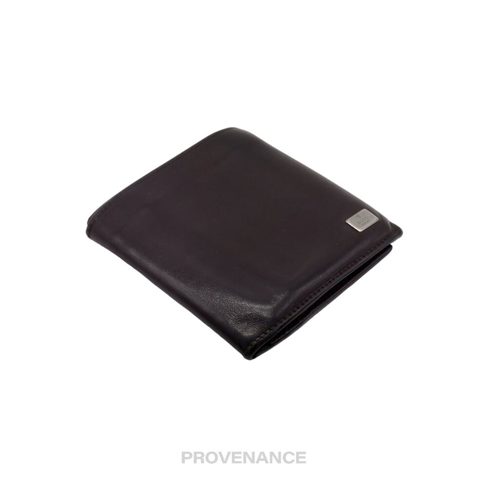 🔴 Gucci 6CC Bifold Wallet - Chocolate Calfskin - Picture 4 of 7